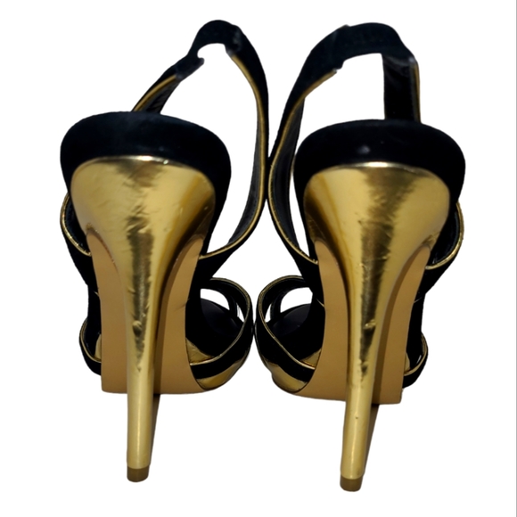 BCBGMaxAzria Madelia Platform Slingbacks Size 8.5 - Picture 4 of 6